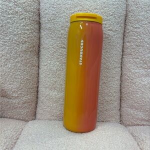 Starbucks‎ Yellow to Orange Ombre Tumbler